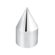 5/8" x 2" Chrome Plastic Spike Nut Cover - Push-On (10 Pack)