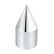 33mm X 3 1/8" Chrome Plastic Spike Nut Cover - Push-On