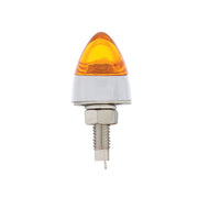 Amber LED Bullet License Plate Fastener (2 Pack)