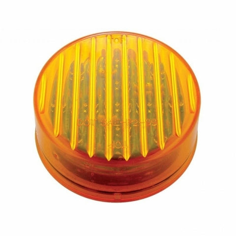 13 AMBER LED 2 1/2" FLAT CLEARANCE/MARKER LIGHT - AMBER LENS