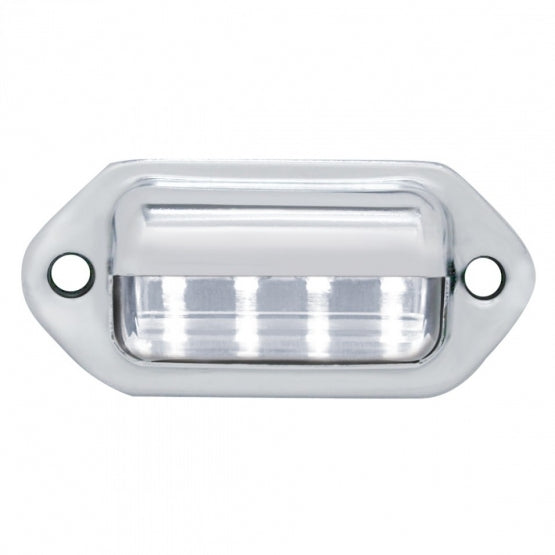 CHROME 4 WHITE LED UTILITY/LICENSE LIGHT