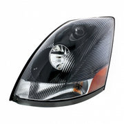 C"BLACKOUT" HEADLIGHT MADE FOR 2004+ VOLVO VN - DRIVER