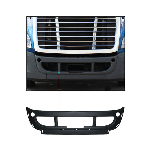 Bumper Center Bumper Without Overlay For 2008-2017 Freightliner Cascadia