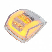 24 LED CAB LIGHT - GLO LIGHT AMBER LED/CLEAR LENS