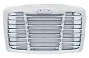 Chrome Grille w/Chrome Bug Screen For 2008-2017 Freightliner Cascadia