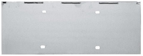 Stainless 1 License Plate Holder