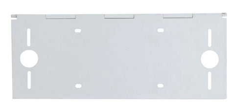 Stainless 1 License Plate Holder W/ 2 Light Cutout