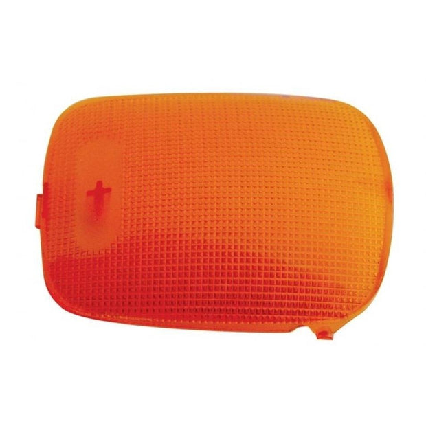 2006+ Peterbilt Rectangular Dome Light Lens - Amber