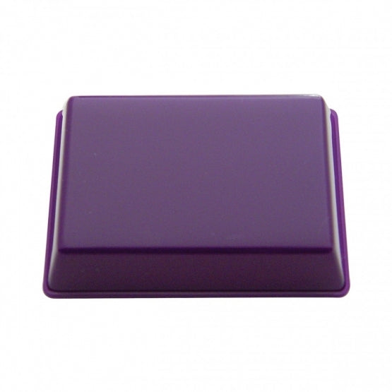  DOME RECTANGULAR DOME LIGHT LENS - PURPLE