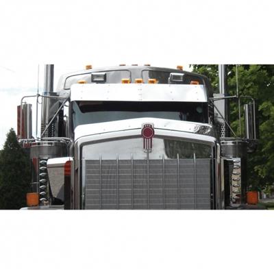 Stainless Bug Deflector For Kenworth W900B