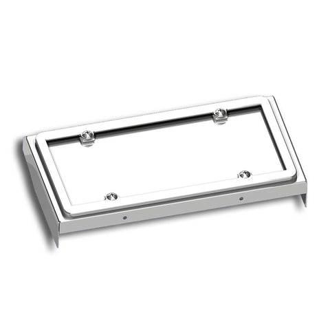 Stainless Single License Plate Holder For 2008-2017 Freightliner Cascadia