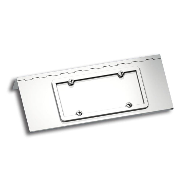Stainless Single License Plate / Swing Plate For 2008-15 PB 388 & 2008-2020 389