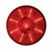 9 RED LED 2" LOW PROFILE FLAT LIGHT - RED LENS 