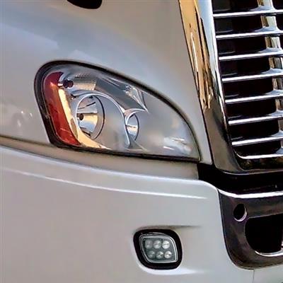 6 LED Projection Auxiliary Bumper Light For 2008-2017 FL Cascadia-Passenger -Competition Series