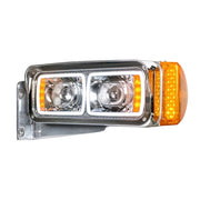 High Power LED Projection Headlight with LED Turn Signal & 100% LED Position Light Bar