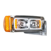 High Power LED Projection Headlight with LED Turn Signal & 100% LED Position Light Bar