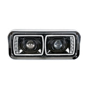 High Power LED Projection Headlight with LED Turn Signal & 100% LED Position Light Bar