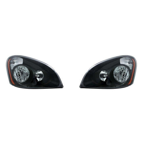 2008+ Freightliner Cascadia "Blackout" Headlight Set (2 Pack)