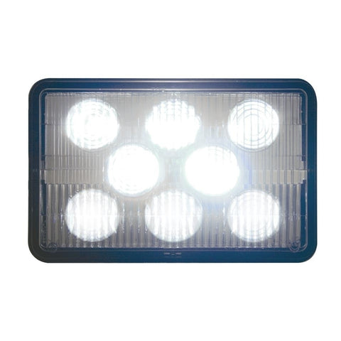 8 High Power LED 4" x 6" Headlight - High Beam