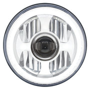 7" High Power LED Projection Headlight with Dual Function LED Halo Ring