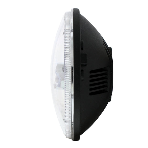3 High Power LED 7" Headlight w/ 10 Daytime Running Light Bar