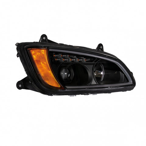 Headlight w/ LED Turn Signal & Position Light For 2008+ Kenworth T660