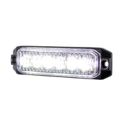 6 High Power LED "Competition Series" Slim Warning Light - White