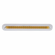 Freightliner 19 LED 12" Mirror Light Bar - Amber LED/Amber Lens