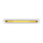 Freightliner 19 LED 12" Mirror Light Bar - Amber LED/Amber Lens