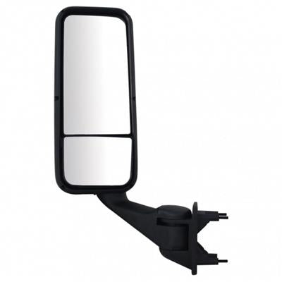 Black Heated Mirror Assembly For Peterbilt 387/587 & Kenworth T2000/T700 -Driver