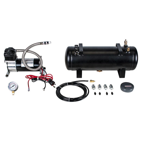 "Competition Series" Heavy Duty 12V 140 PSI Air Compressor & Tank Kit