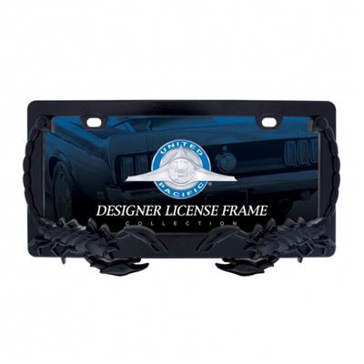 Black Scorpion License Plate Frame
