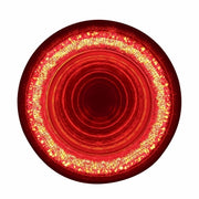 24 LED 4 " ROUND S/T/T "MIRAGE" LIGHT - RED LED/CLEAR LENS