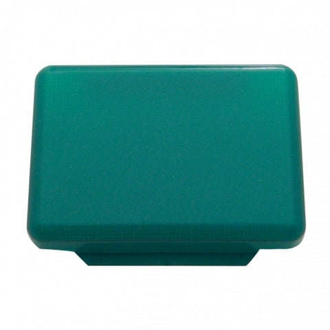  RECTANGULAR DOME LIGHT LENS - GREEN