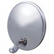 8 1/2" Stainless Steel Convex Mirror With Offset Mounting Stud