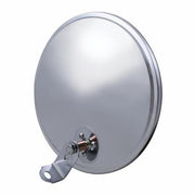 8 1/2" Chrome Convex Mirror With Offset Mounting Stud