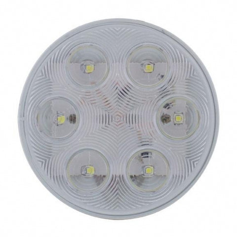 6 WHITE LED 4" BACK-UP LIGHT - CLEAR