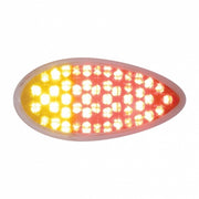 37 RED LED + 14 AMBER LED "DUO" AUXILITY/UTITILTY LIGHT - CLEAR LENS