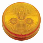 4 AMBER LED W/ 2 1/2" LOW PROFILE CLEARANCE/ MARKER LIGHT - AMBER LENS