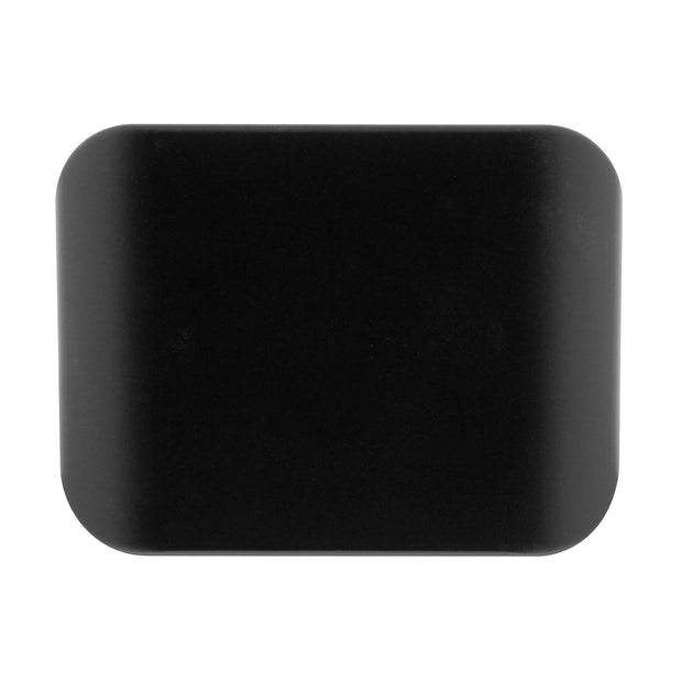 Black Plastic Hitch Cover For 2" X 2" Trailer Hitch Receivers