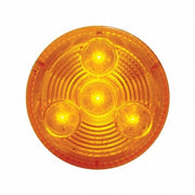 4 AMBER LED W/ 2" LOW PROFILE CLEARANCE/MARKER LIGHT - AMBER LENS 