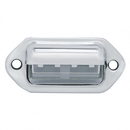 CHROME 4 WHITE LED UTILITY/LICENSE LIGHT