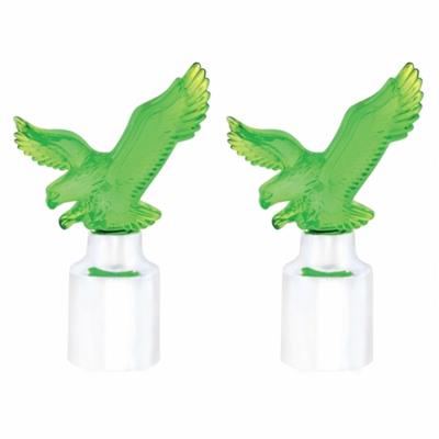 Eagle Bumper Guide Top w/ Chrome Base - Green (2 Pack)