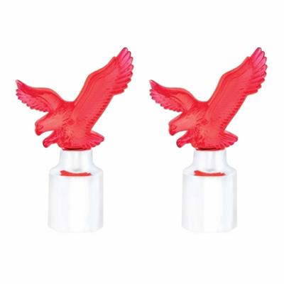 Eagle Bumper Guide Top w/ Chrome Base - Red (2 Pack)