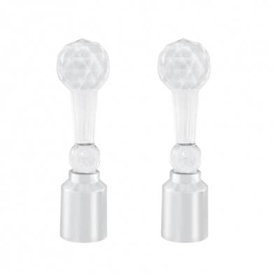 Crystal Ball Tower Bumper Guide Top - Clear (2 Pack)