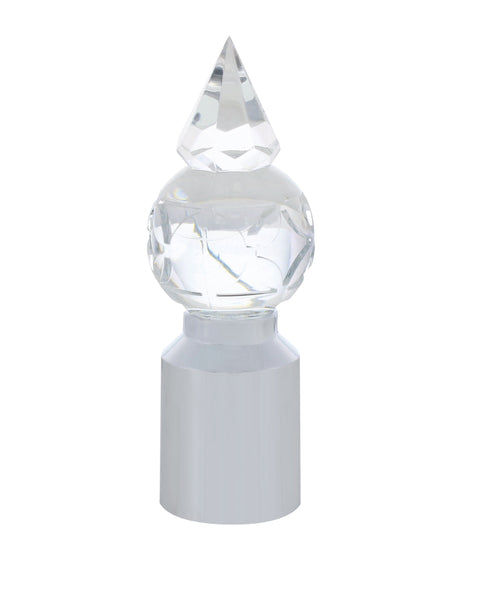 Crystal Pyramid Ball Bumper Guide Top - Clear (2 Pack)