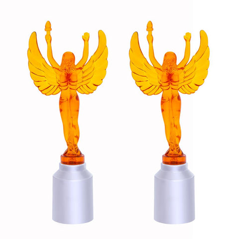 Flying Goddess Bumper Guide Tops - Amber (2 Pack)