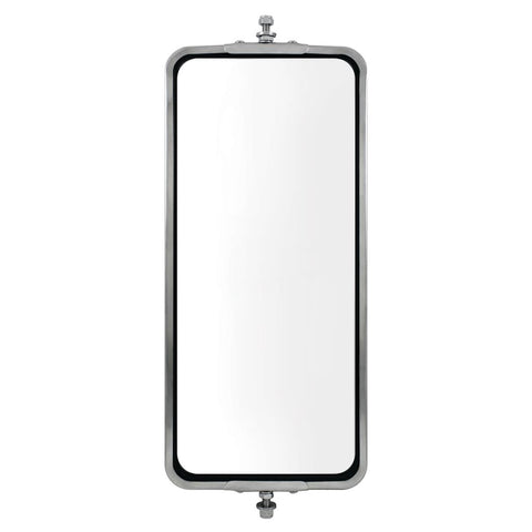 7" X 16" 18 LED Stainless Steel West Coast Mirror - Non-Heated