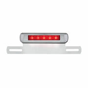 CHROME LICENSE PLATE BRACKET WITH LED 3RD BRAKE LIGHT AND LICENSE PLATE LIGHT