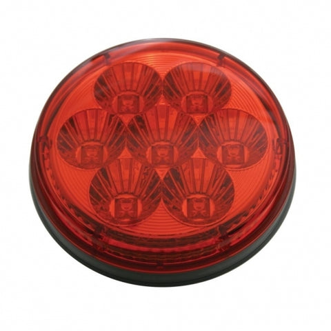 7 RED LED 4" S/T/T REFLECTOR LIGHT - RED LENS